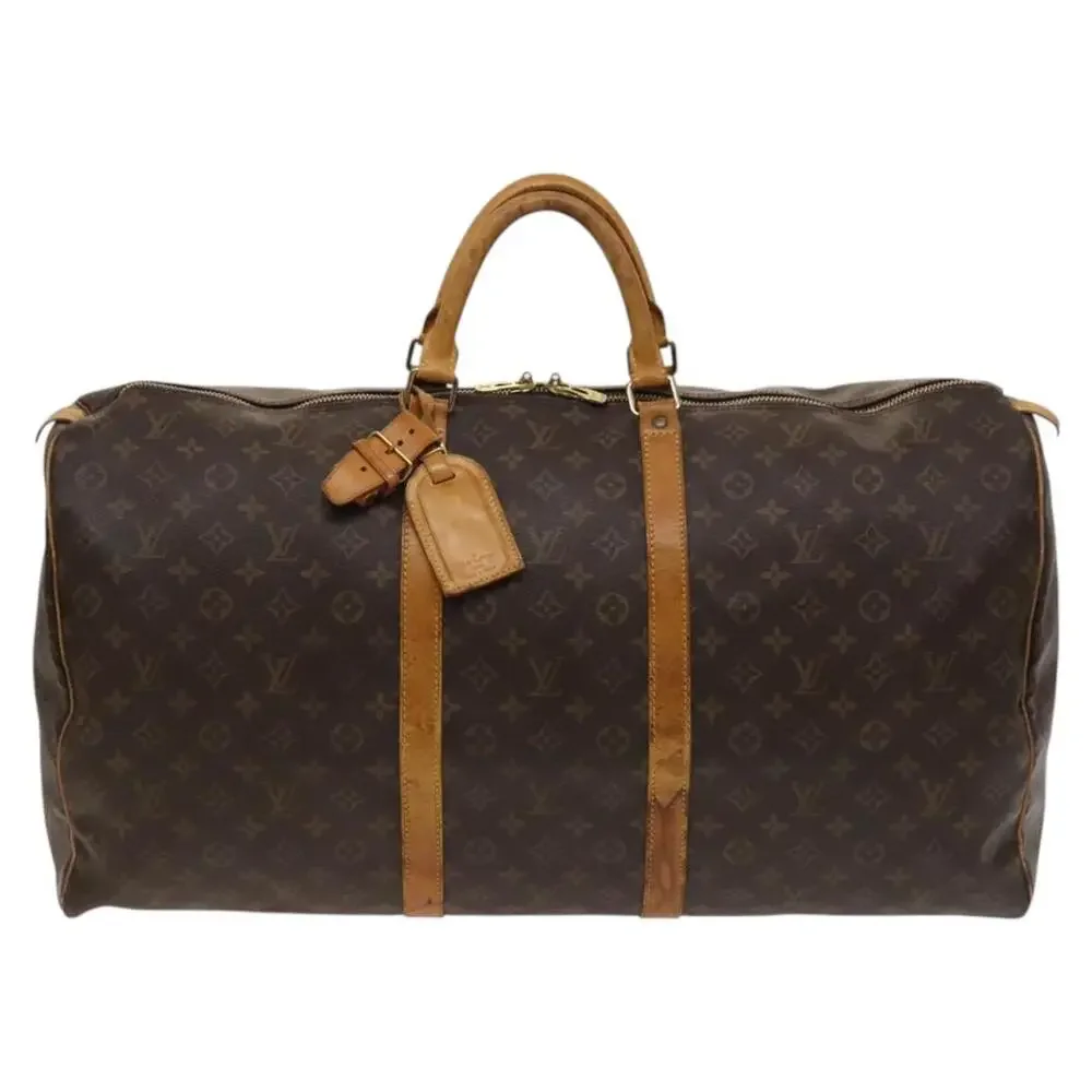 LOUIS VUITTON Monogram Keepall 60 Boston Bag M41422